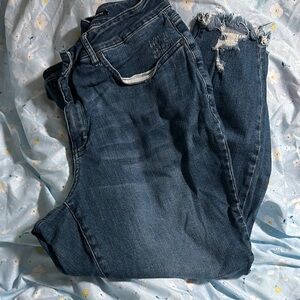 Judy Blue Skinny Blue Jeans Classic Denim